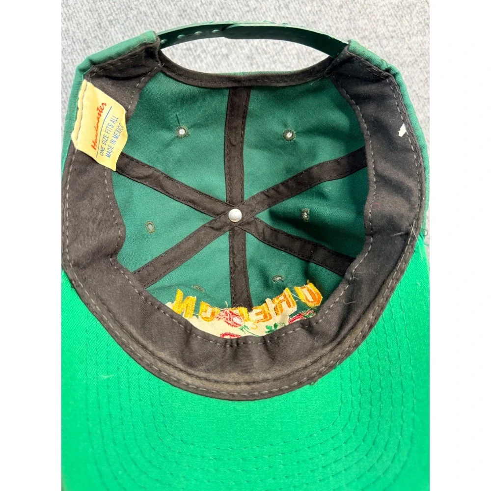 90s‎ Oregon Ducks Rose Bowl 1995 Snapback Hat Green Headmaster Cap